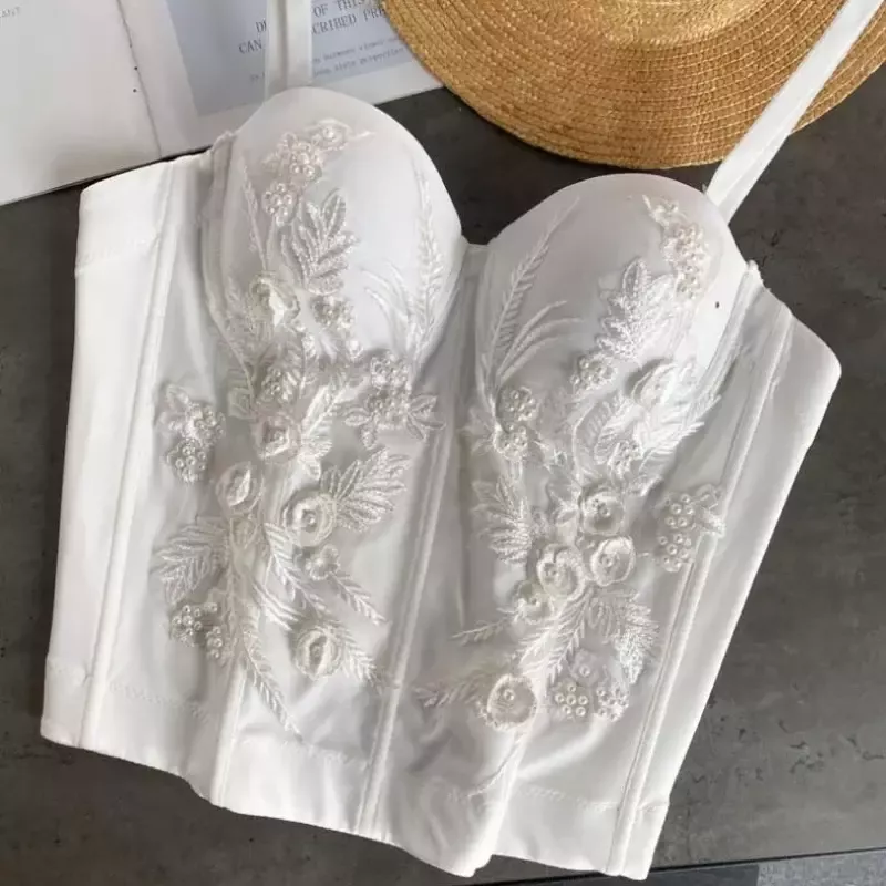 Corset femme Brodé