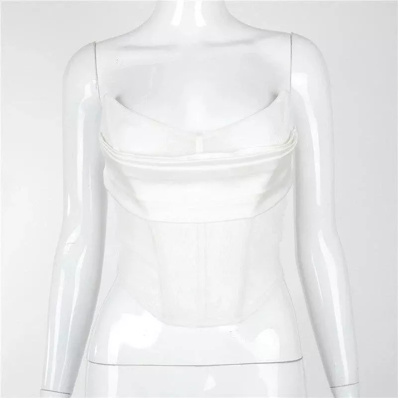 Bustier Blanc mariage