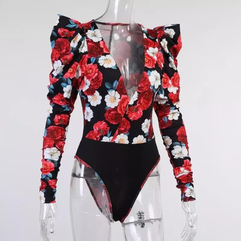 Vintage Corset Bodysuit