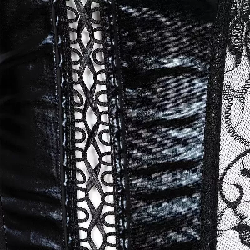 Corset Porte-jarretelles <br> Noir