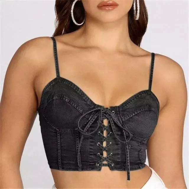 Corset Bustier Jean