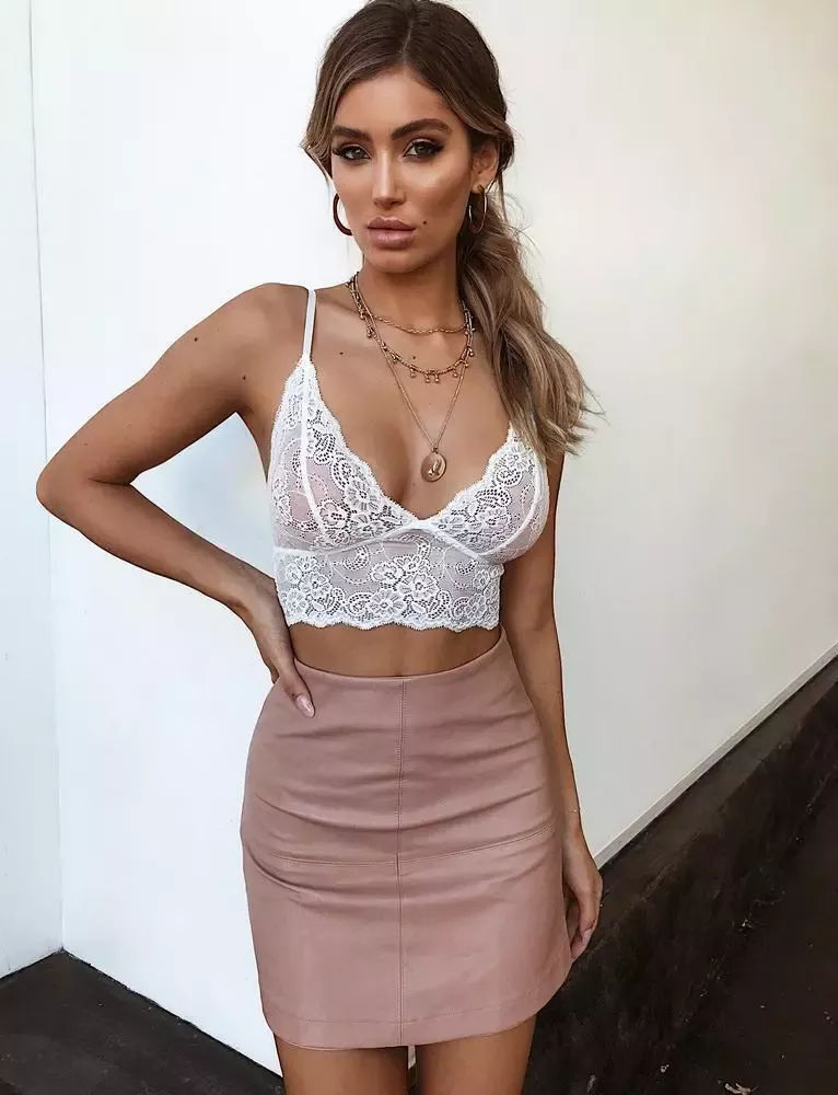 Corset Dentelle <br> Crop Top