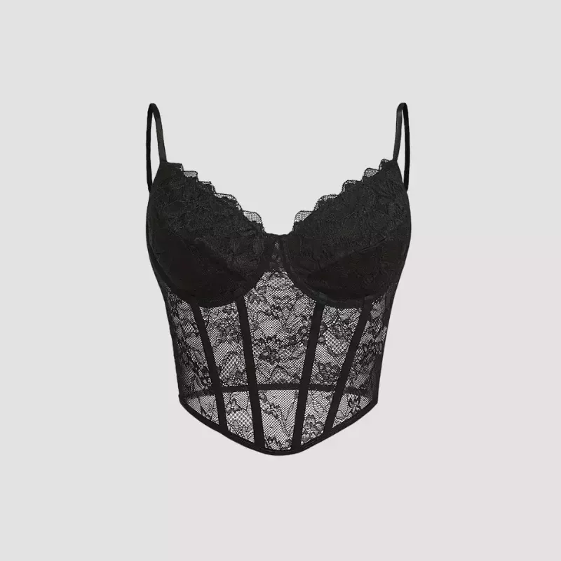 Top Corset Noir
