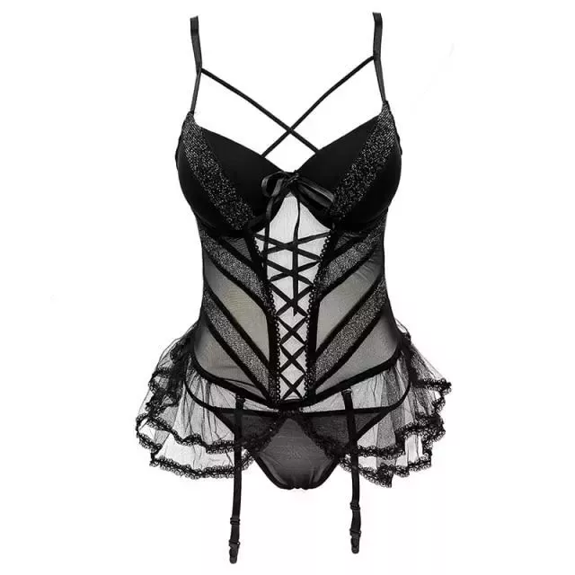 Corset Porte-jarretelles <br> En Tissu