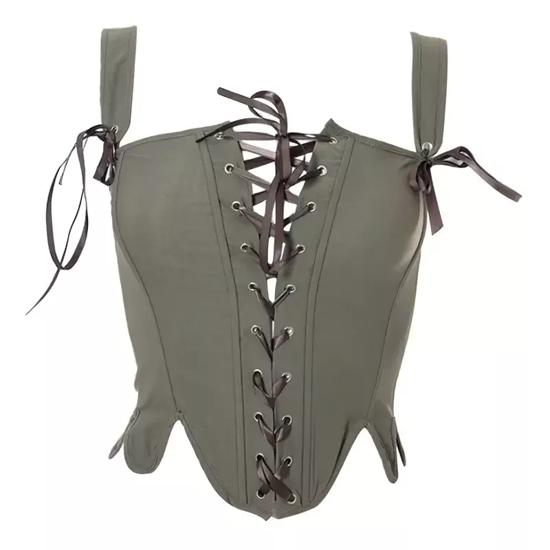 Corset kaki style bustier