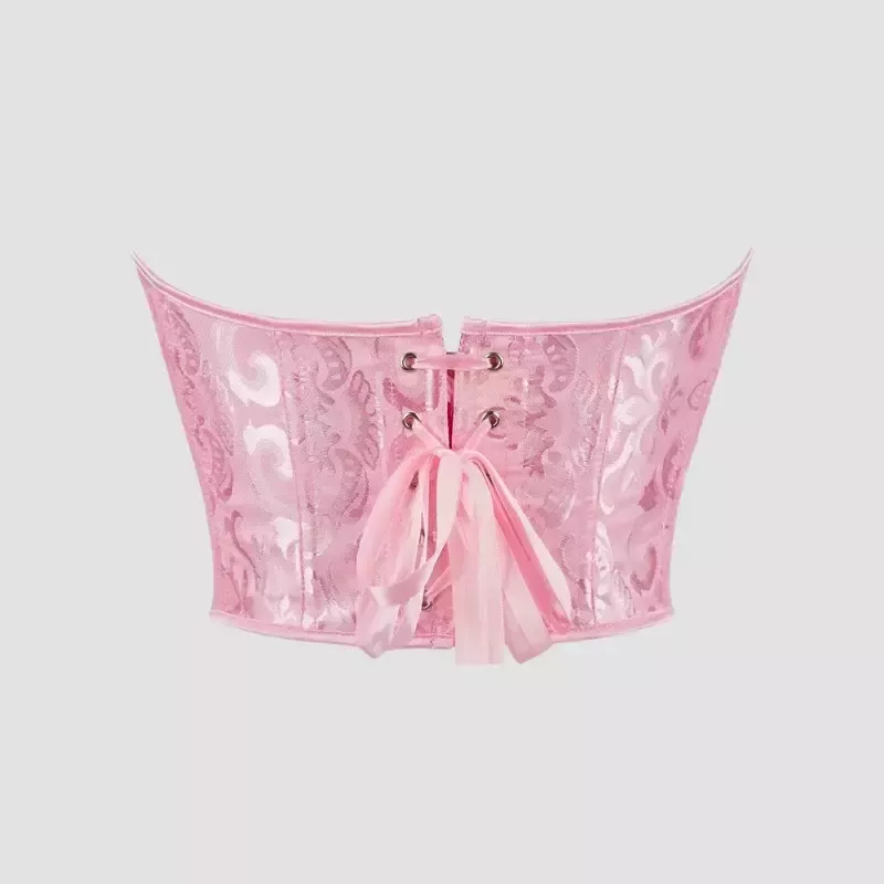 Corset Femme Rose Poudré