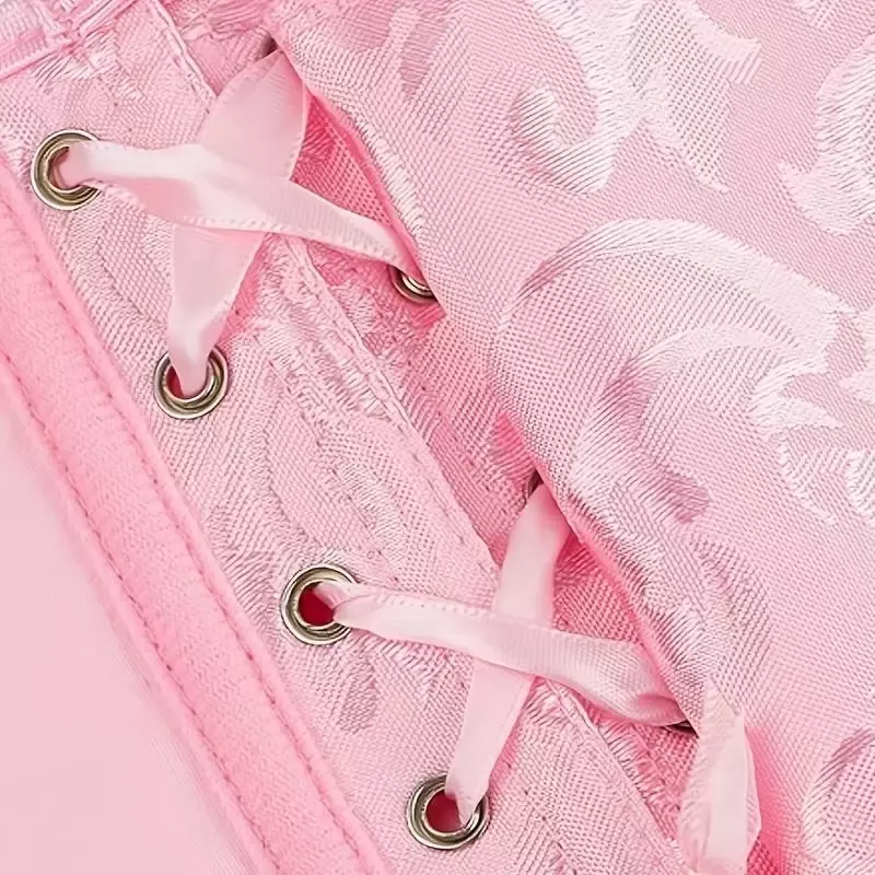Corset Femme Rose Poudré