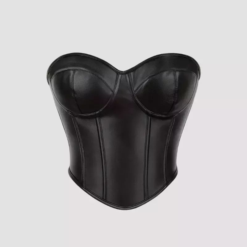Corset Femme Moderne Noir