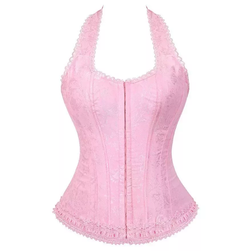 Corset Femme Rose