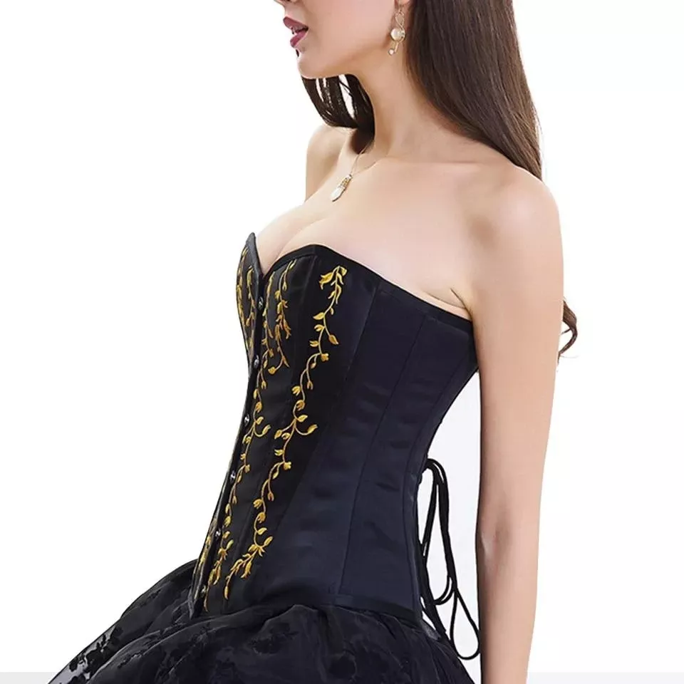 Corset Femme Avec Dentelle