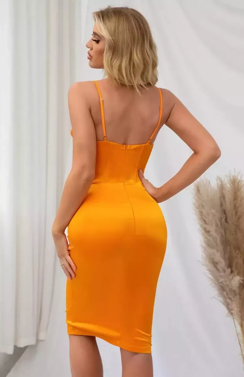 Robe Corset Orange
