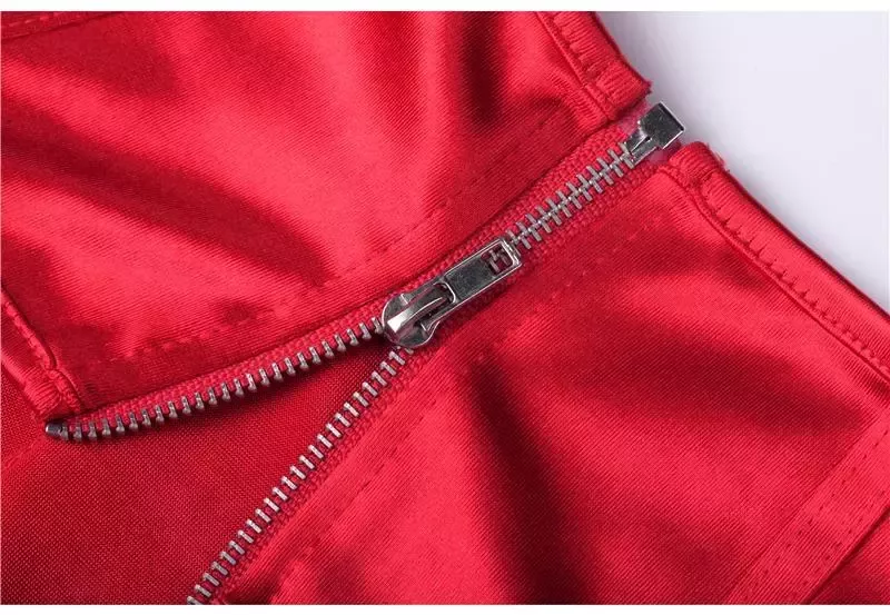 Bustier Corset Rouge