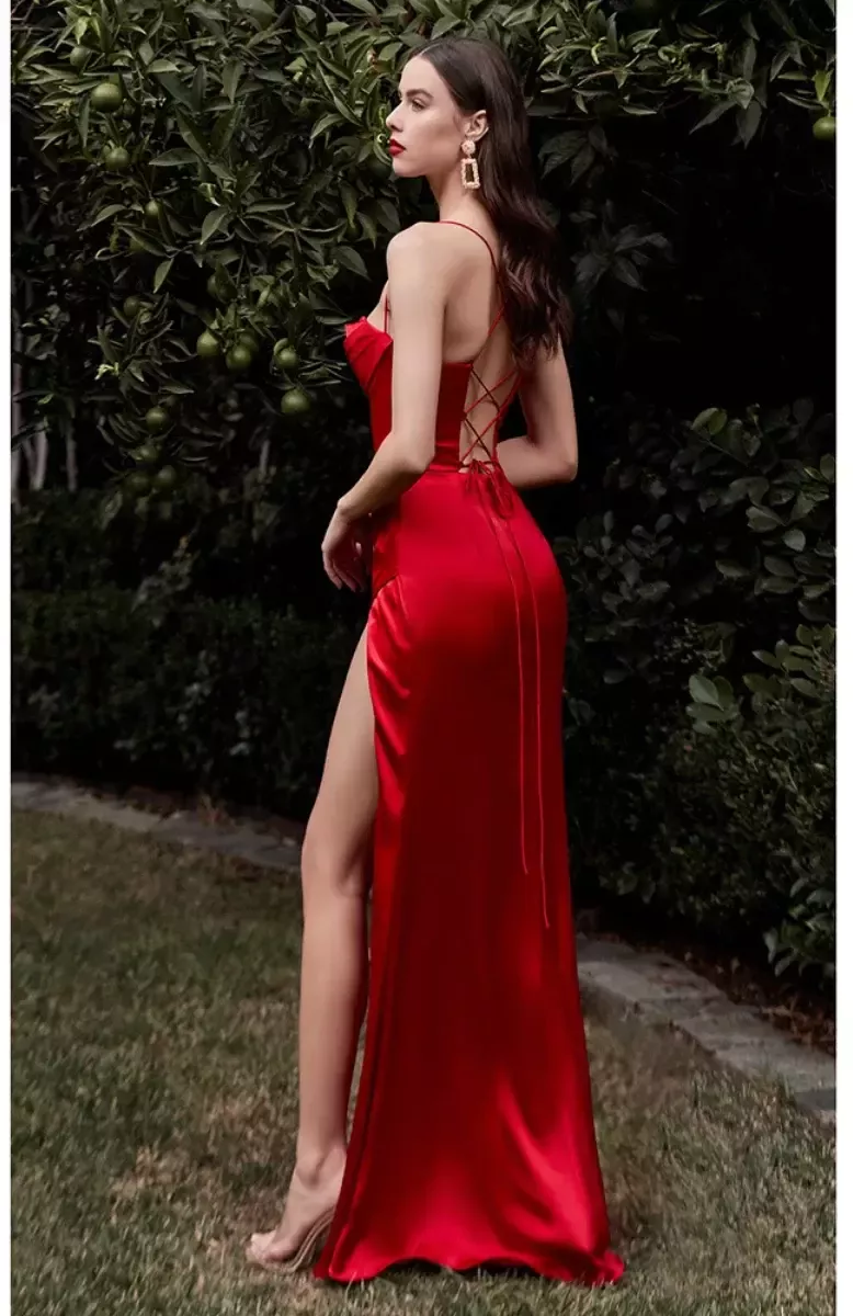 Robe Bustier Corset Rouge