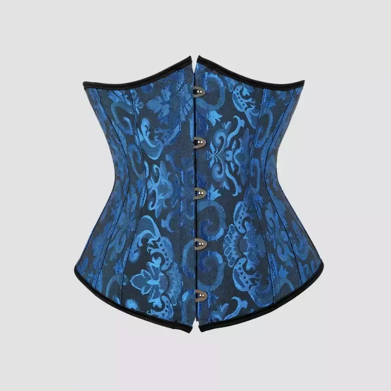 Corset Underbust Bleu