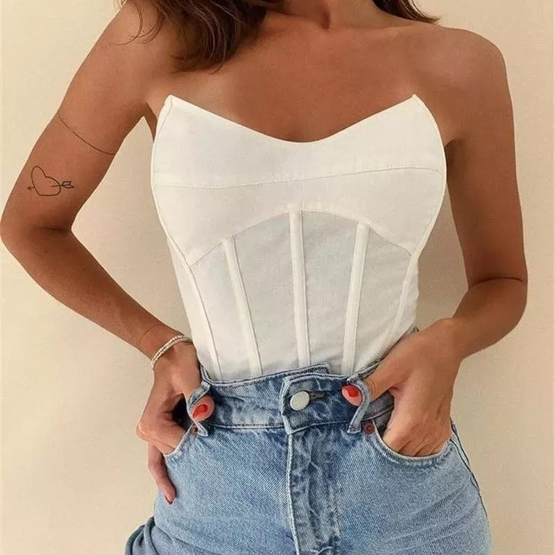 Corset Crop Top Bustier