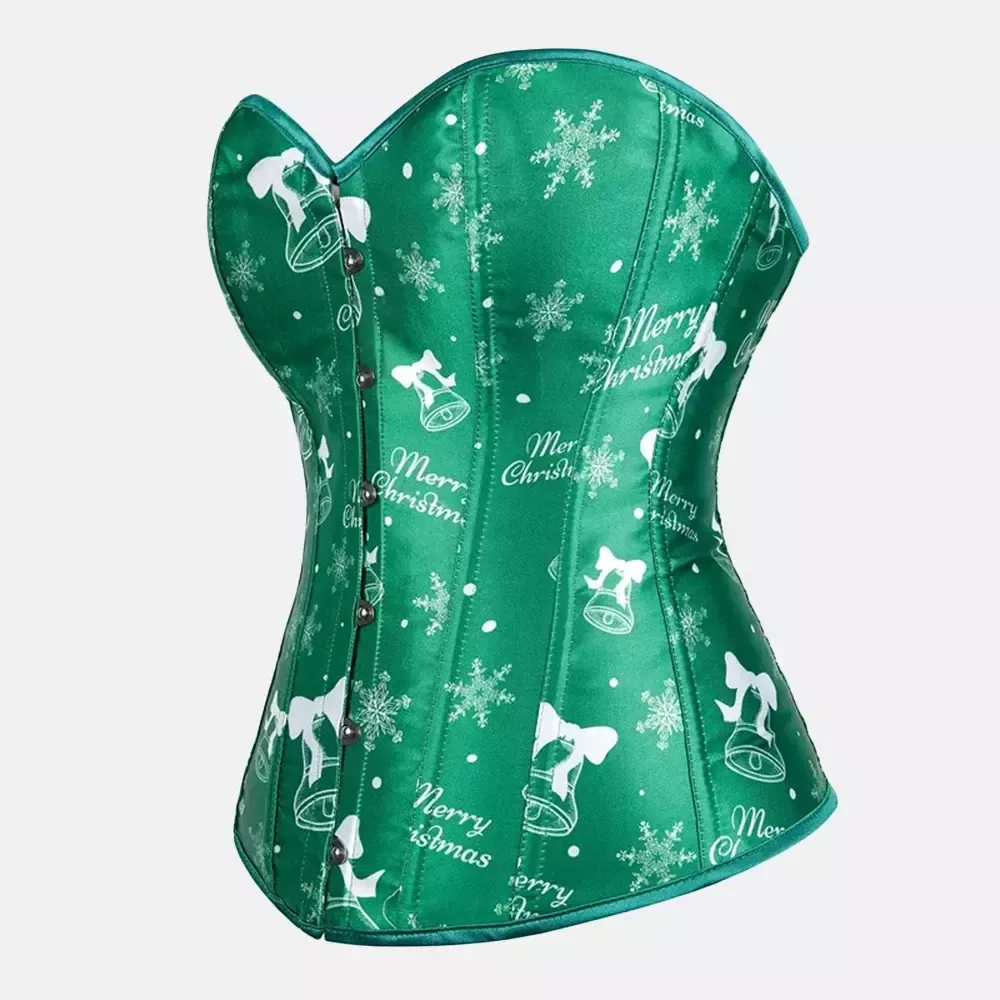 Corset bustier vert 