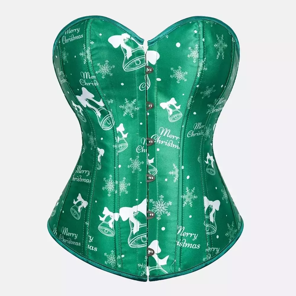 Corset bustier vert 