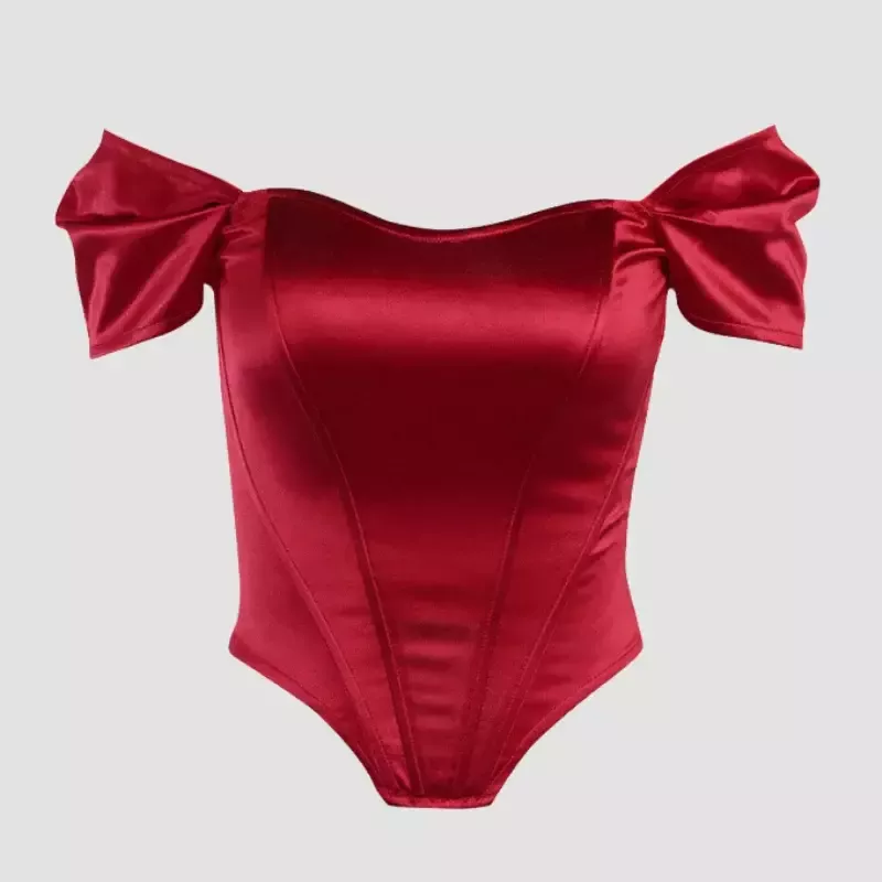 Corset Femme Rouge