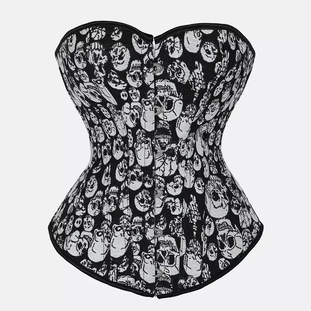 Corset bustier gothique