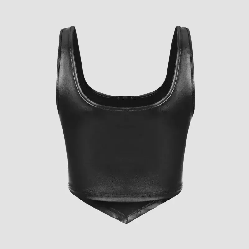 Corset Cuir Noir