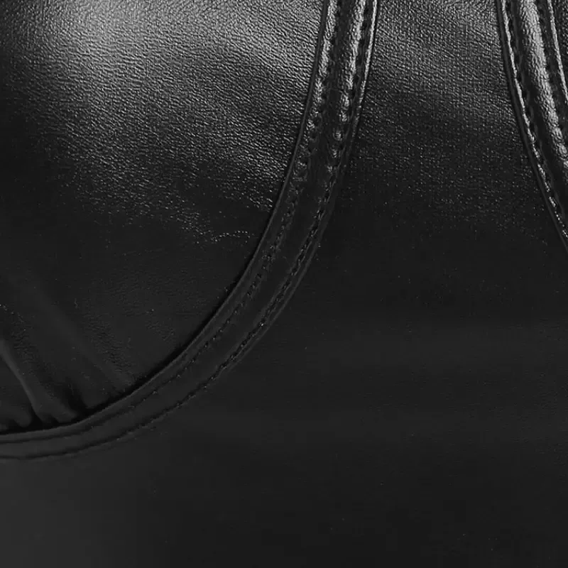 Corset Cuir Noir
