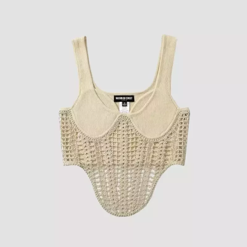Corset Femme Crochet