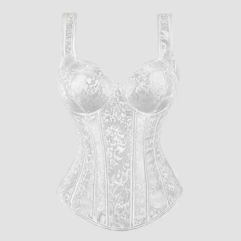 Corset Femme Blanc dentelle