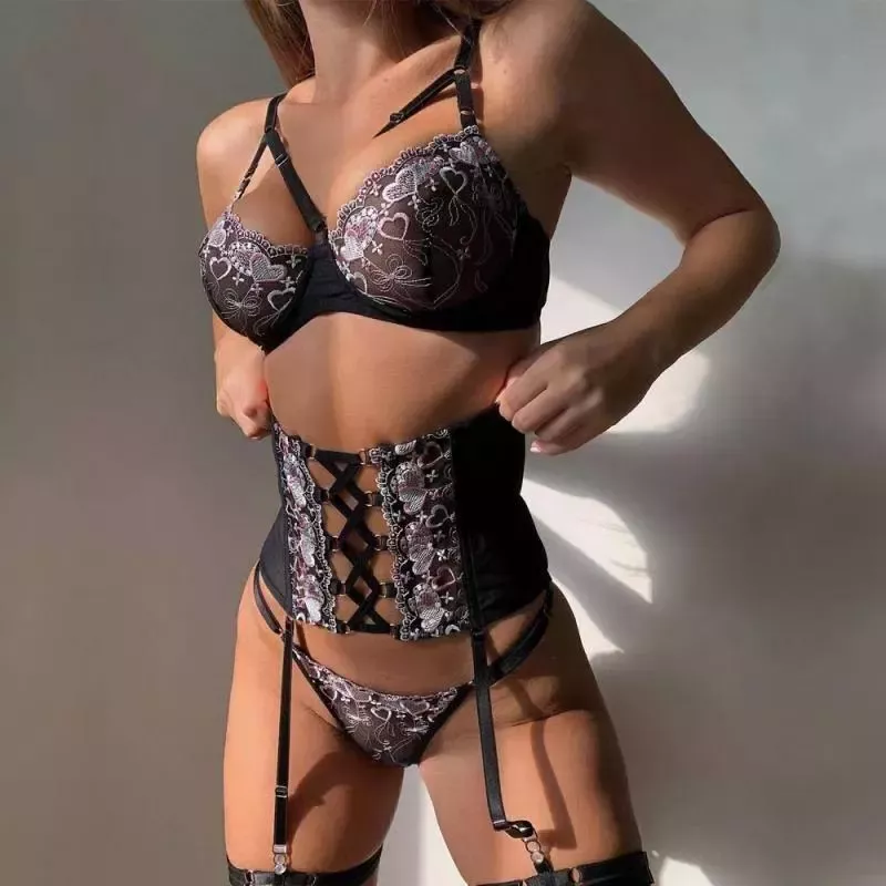 Corset Porte-jarretelles Style Gaine