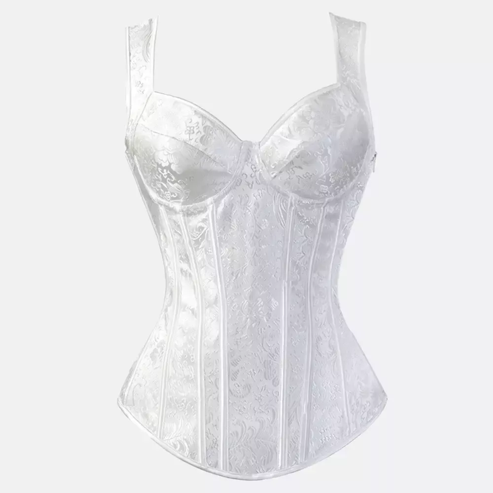 Corset bustier avec bretelles