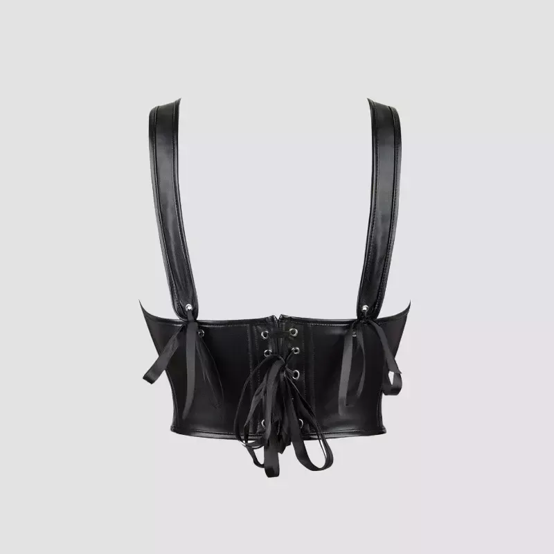 Corset Femme Cuir