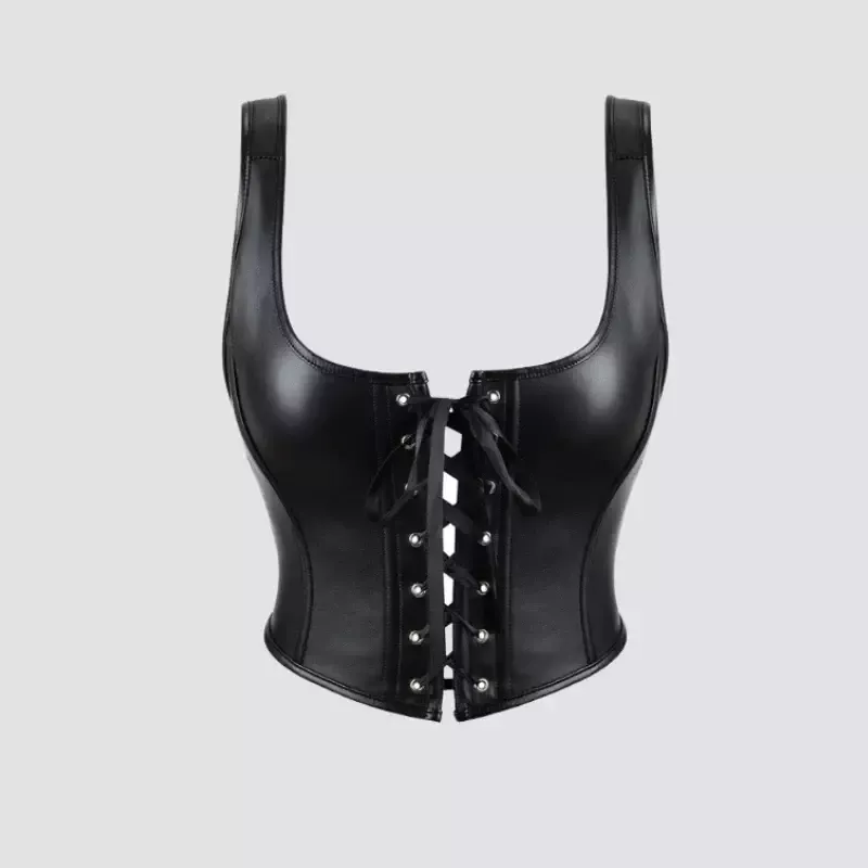 Corset Femme Cuir