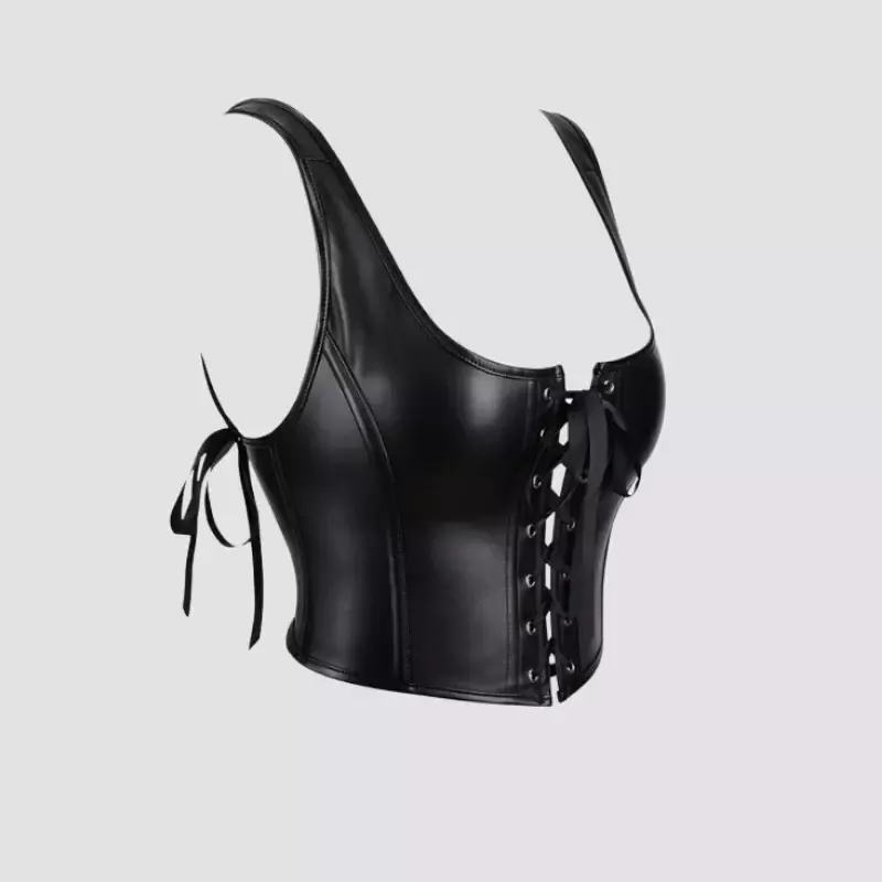 Corset Femme Cuir