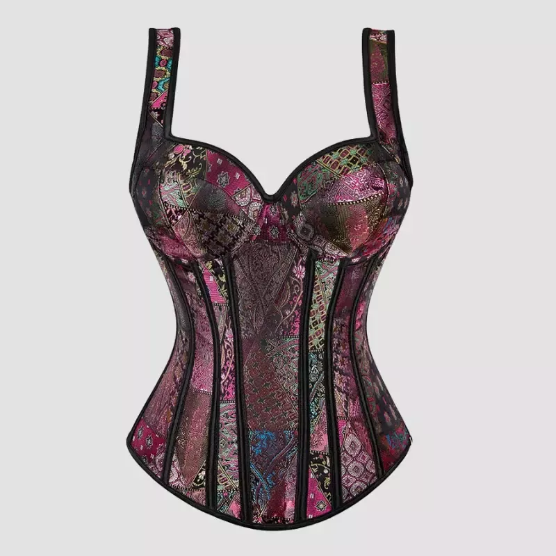 Corset femme Steampunk Purple