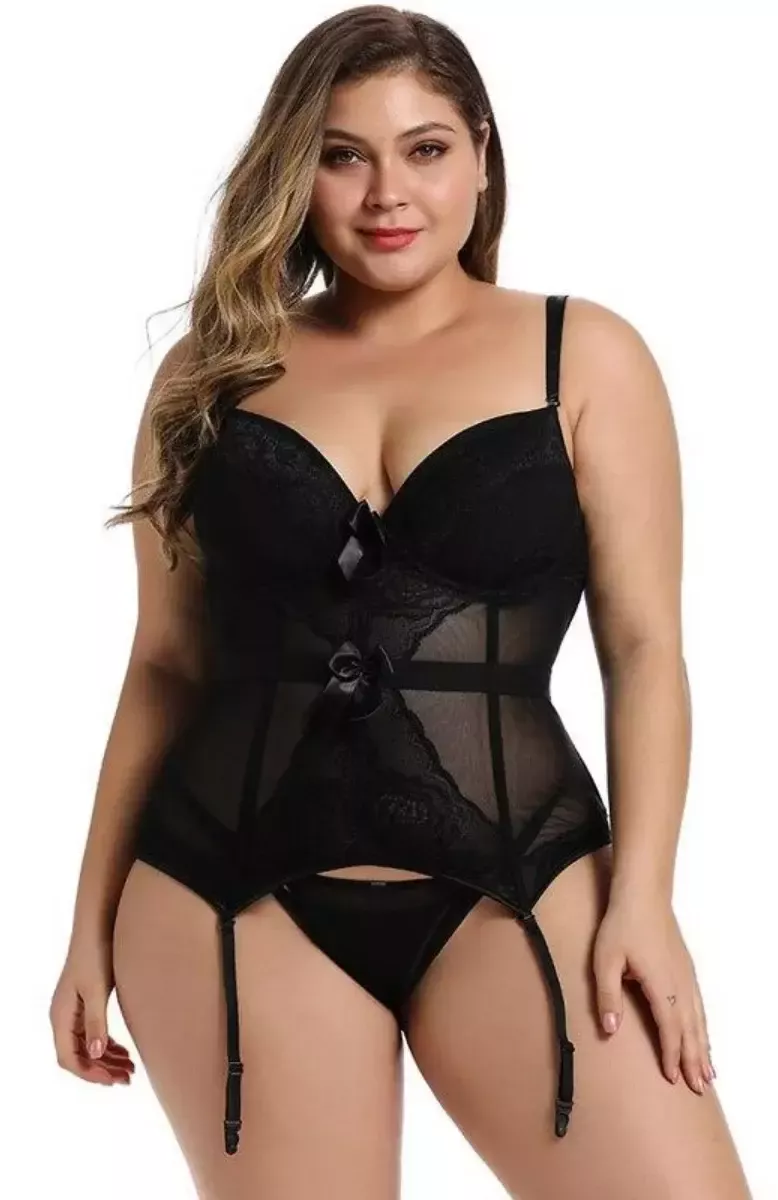 Corset Porte-jarretelles Grande Taille