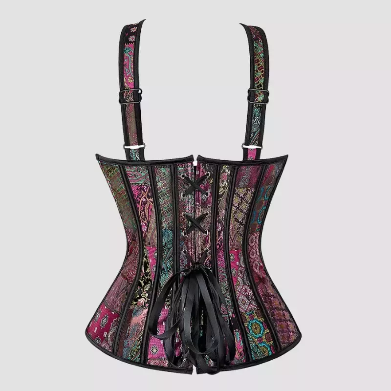 Corset femme Steampunk Purple