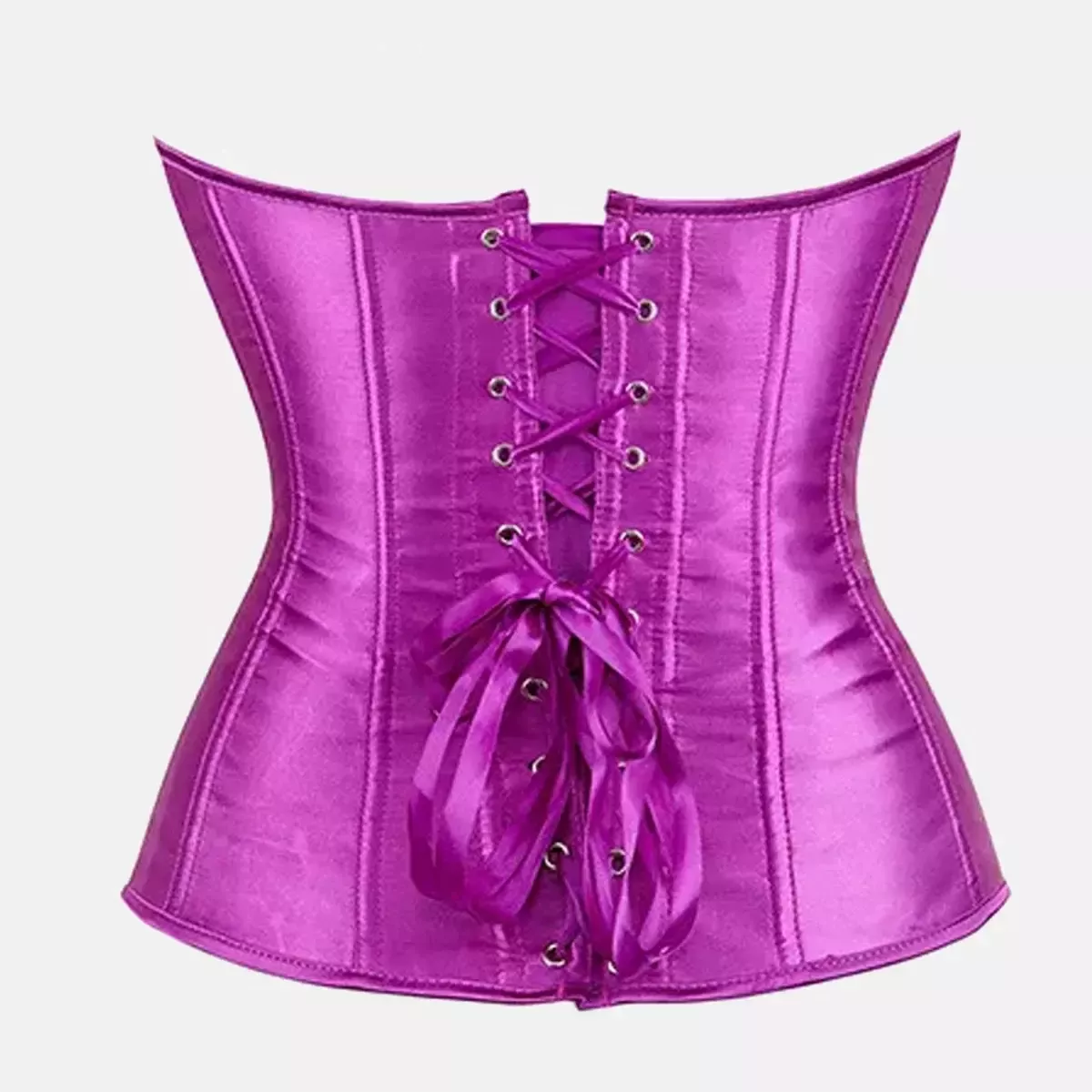 Bustier corset violet