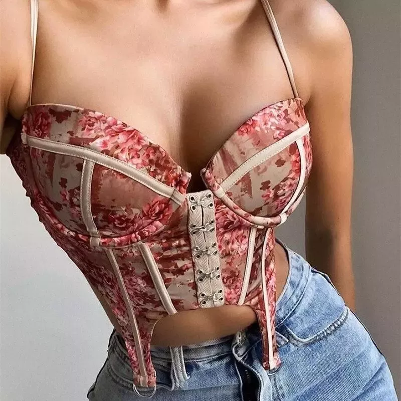 Corset Bustier Red