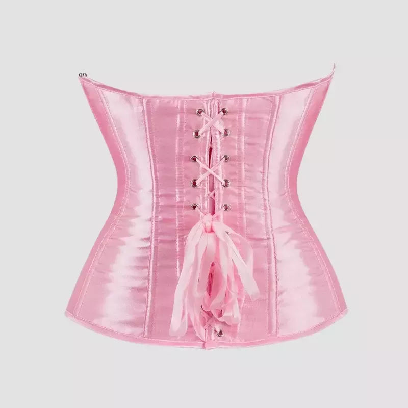 Corset Rose Satin