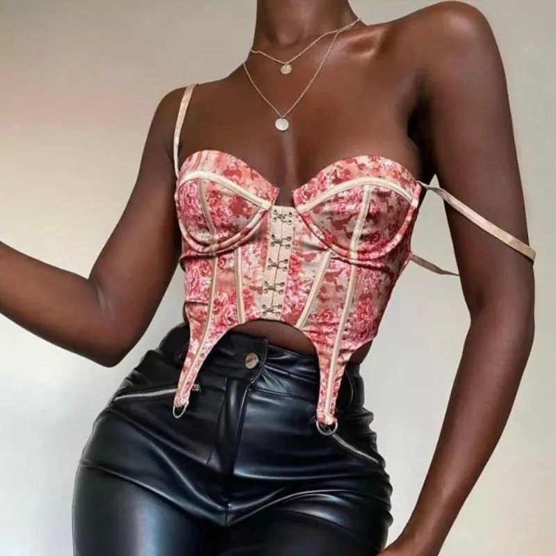 Corset Bustier Red