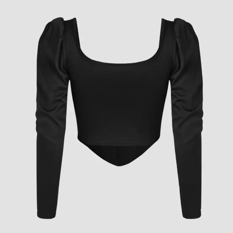 Corset Femme à Longues Manches