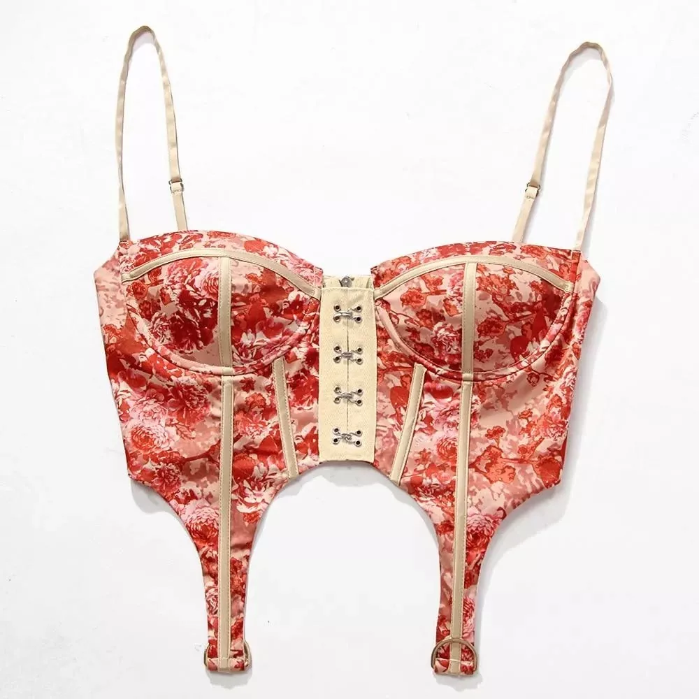 Corset Bustier Red