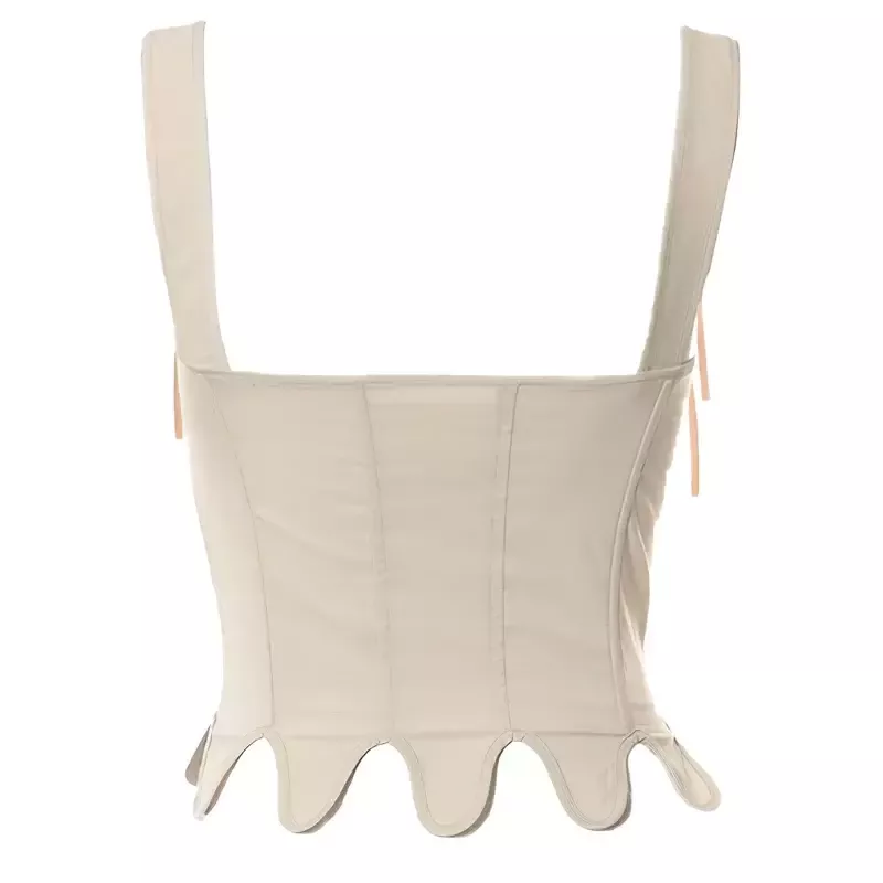 Corset à lacets devant style vintage