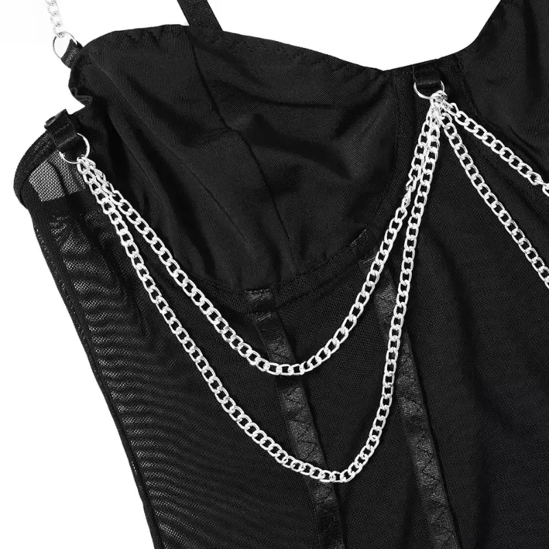 Corset Femme Body Noir