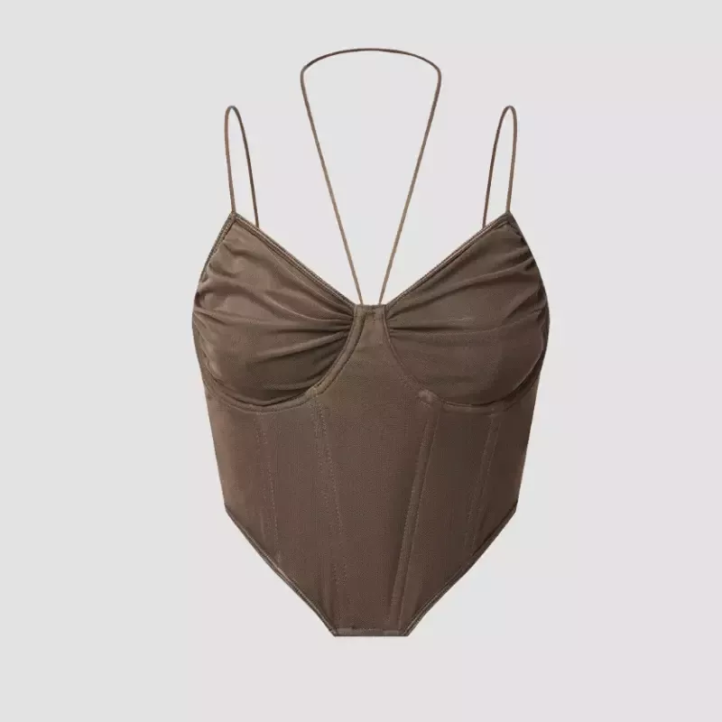 Corset Marron
