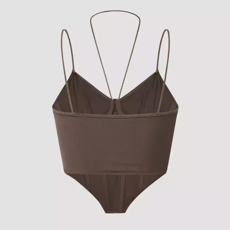 Corset Marron