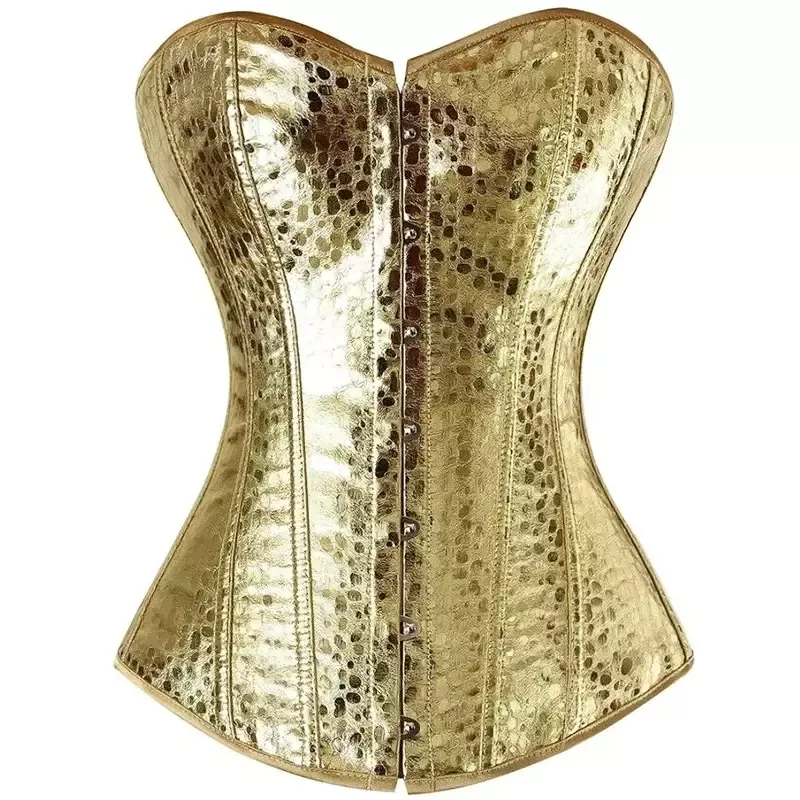 Corset doré bustier