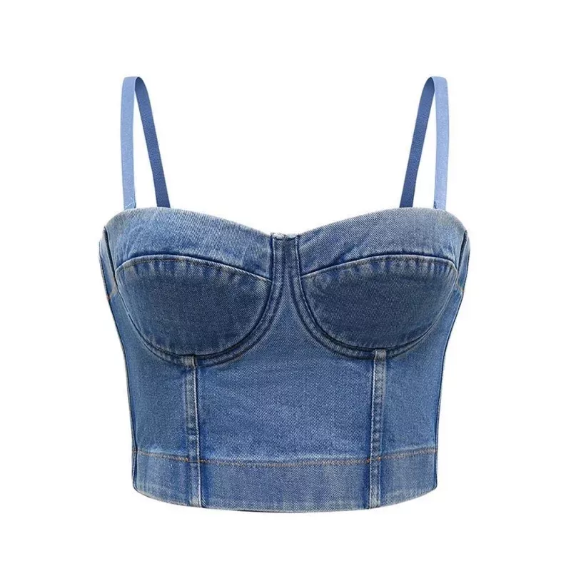 Corset Femme en Jean