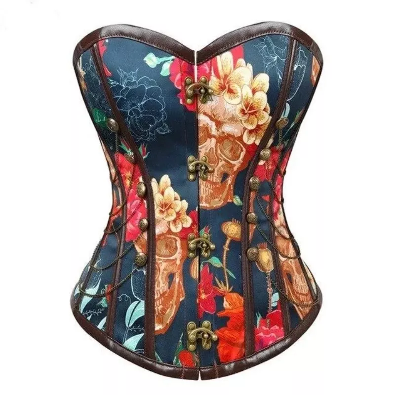 Corset Femme Motif Floral