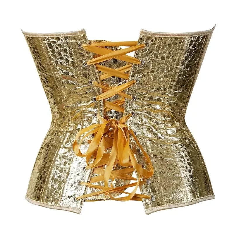 Corset doré bustier