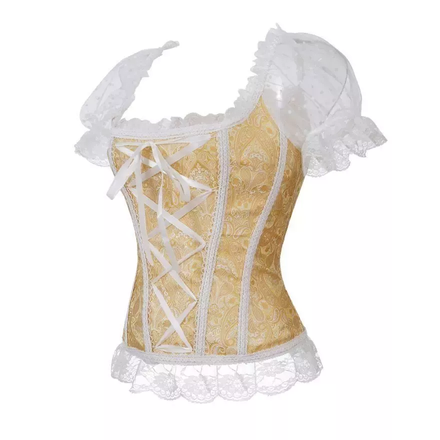 Corset Vintage Jaune